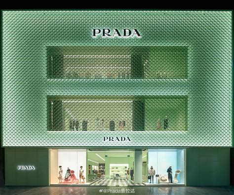 Prada New Store Opening, Wuhan SKP China. 